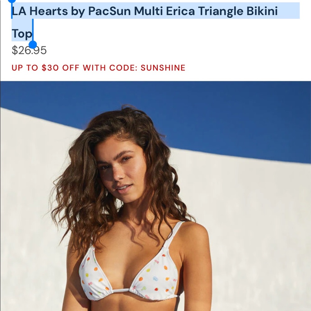La Hearts by PacSun Bikini🌸